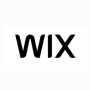 Wix logo white BG Wix Logo